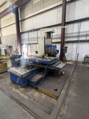 4.3" Vanguard #TPX6111B/3, Horizontal Boring Mill, Rotary Table, 3-Axis Newall digital read out - Image 1