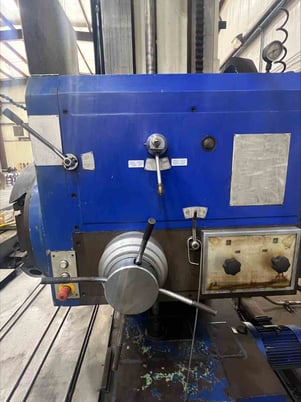 4.3" Vanguard #TPX6111B/3, Horizontal Boring Mill, Rotary Table, 3-Axis Newall digital read out - Image 4