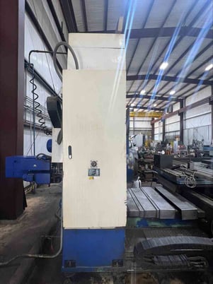 4.3" Vanguard #TPX6111B/3, Horizontal Boring Mill, Rotary Table, 3-Axis Newall digital read out - Image 5