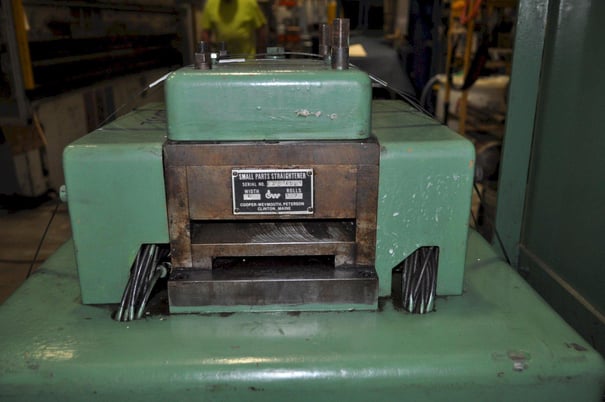 6" x .06" Cooper Weymouth, 17 roll straightener, entry & exit pinch rolls, one shot lube - Image 10