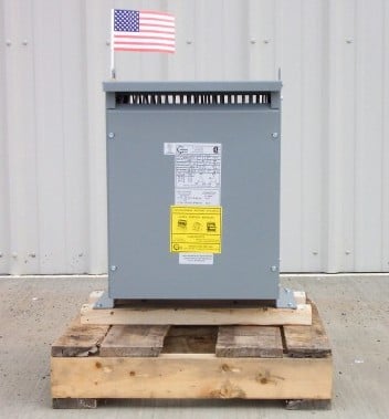 9 KVA 480 Primary, 208Y/120 Secondary, Taps, isolation type (2 available) - Image 1