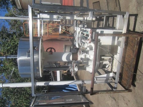 Shibuya #RF-508, 8-Head Rotary Bottle Filler, Stainless Steel, 60 bottles/min. - Image 2