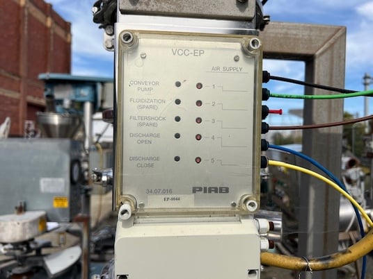 PIAB, Volumetric Filler, 8" diameter x 16" H Filling Section w/5" diameter Outlet & 2" feed inlet - Image 2