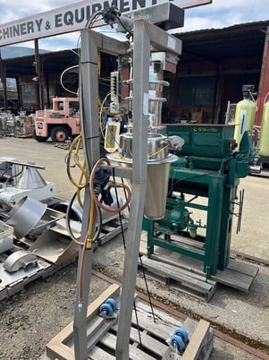 PIAB, Volumetric Filler, 8" diameter x 16" H Filling Section w/5" diameter Outlet & 2" feed inlet - Image 3