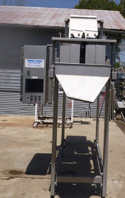 Upper Limits #Flow Logic, 2-Lane Net Weigh Scale, 50 lbs. capacity, 20" x 10" x 20" infeed hopper, 10" x 7" x - Image 1