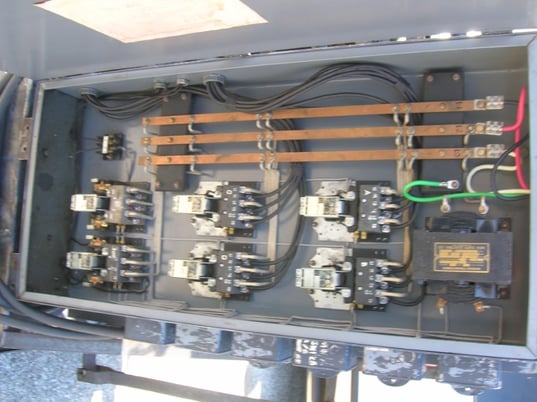 12" Alfa-Laval, Oil Purification System w/filter press, (10) cast iron plates, 20 gallon tank, 18" diameter x - Image 4