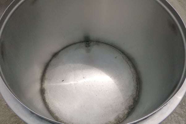 100 gallon Kettle, (2) 50 gallon kettle, Stainless Steel, jacketed tanks, 30" diameter x 22" tall, 2" - Image 6