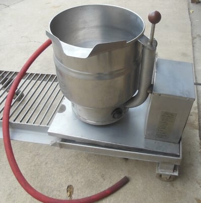 5 gallon Groen/dover /Dover #TDB/7-20, Electrically Heated Self-Contained Kettle, 2/3 jacket, 14" diameter x - Image 2