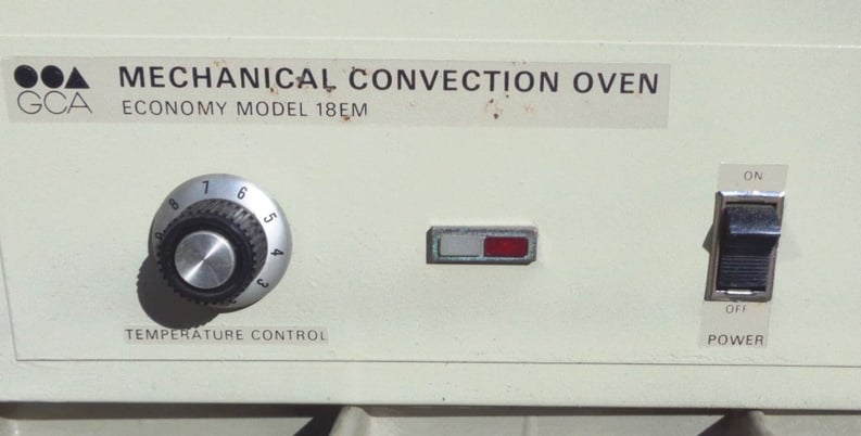 17" x 19" x 13" Precision Scientific #18EM, Convection Oven, 240-464 deg.C, 120 V, 1450 watts, 14.1 Amps - Image 8