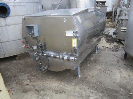 500 gallon Ce Howard Howard #3711, Stainless Steel Horizontal Tank, Trough Type, 42" wide x 75" long x 42" - Image 1