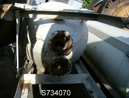 600 gallon 48" diameter x 72" straight side, Carbon Steel Tank, DT/CB, Agit, Less Drive - Image 3