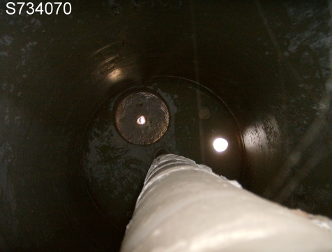 600 gallon 48" diameter x 72" straight side, Carbon Steel Tank, DT/CB, Agit, Less Drive - Image 4