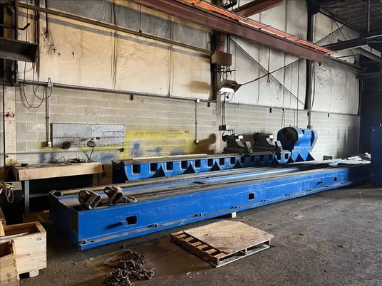36" x 192" Cincinnati, 36" x4"x20"grinding wheel, 600-1800 RPM grinding wheel, 9-32 RPM headstock speed, 15 - Image 3