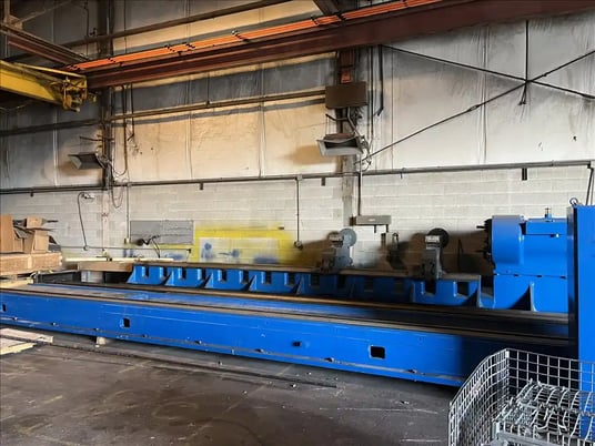 36" x 192" Cincinnati, 36" x4"x20"grinding wheel, 600-1800 RPM grinding wheel, 9-32 RPM headstock speed, 15 - Image 4