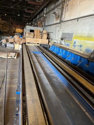 36" x 192" Cincinnati, 36" x4"x20"grinding wheel, 600-1800 RPM grinding wheel, 9-32 RPM headstock speed, 15 - Image 9