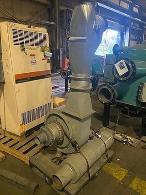 Custom trim blower, Teco Westinghouse 5 HP motor, 230-460 V. - Image 3