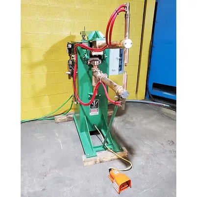 110 KVA Lors #1100AR-1-DV, spot welder, 28" depth, 2.5"arm diameter, 1-1/4"electrode,water cooling,S45015 - Image 2