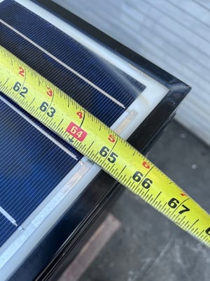 225 Watt Rec Rec Solar #REC225PE-BL, 29 Volts solar panel, 2010 - Image 6