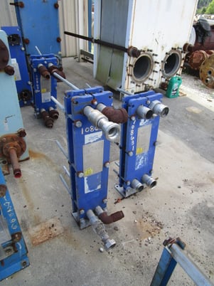 11 sq.ft., Alfa-Laval, TL3-PFG, plate heat exchanger, (17) plates, 150 psi, 300&deg;F - Image 5