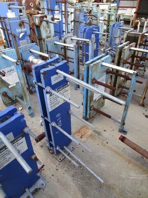 11 sq.ft., Alfa-Laval, TL3-PFG, plate heat exchanger, (17) plates, 150 psi, 300&deg;F - Image 6