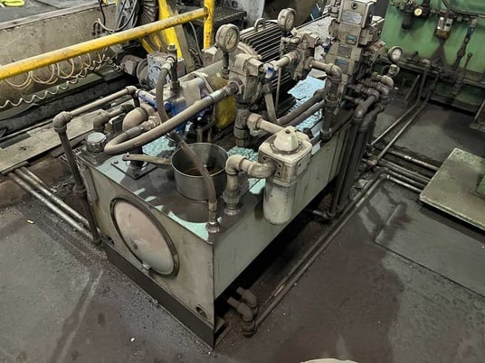 72" x .142" Herr Voss, Cut-To-Length line, 50000 lb., leveler, peeler, pinch roll - Image 10