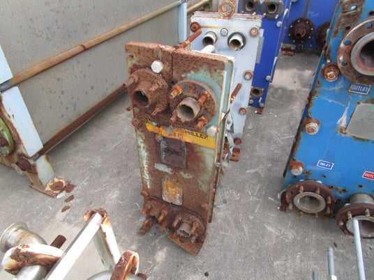 15 sq.ft., Alfa-Laval, M6MFG, plate heat exchanger, 150 psi, (27) plates, 260&deg;F - Image 3