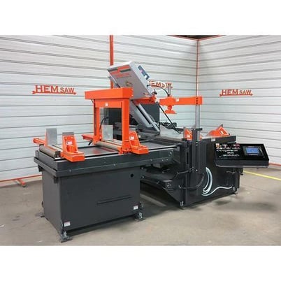 22" x 30" Hemsaw #VT140HA-60-CTS, vertical high speed production bandsaw, NEW - Image 6