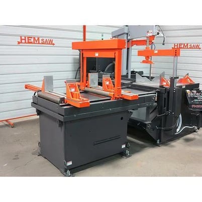 22" x 30" Hemsaw #VT140HA-60-CTS, vertical high speed production bandsaw, NEW - Image 10