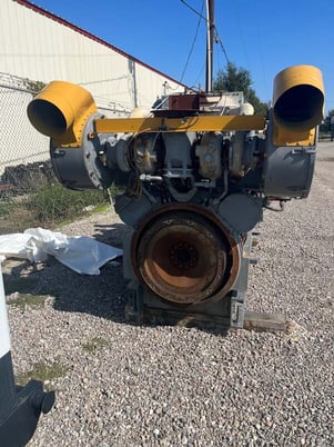 1340 HP @ 1400 RPM, Caterpillar #G3516, Natural gas engine, 2001 - Image 4