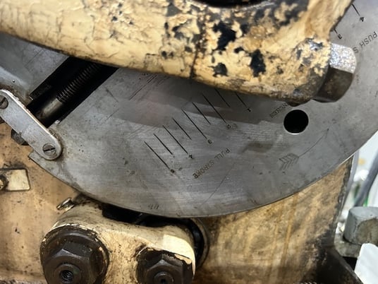 Fellows #645A, gear shaper, 18" pitch diameter, 5-5/8" hole in work spindle, 3" face width - Image 4