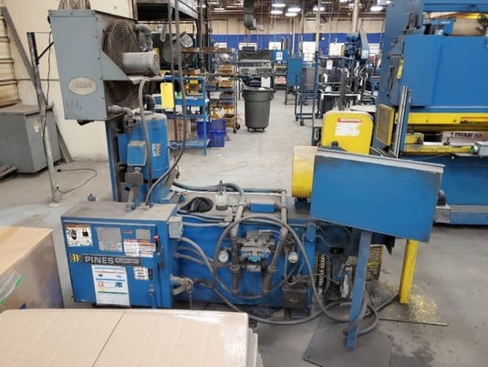 1-1/2" Teledyne Pines #1-1/2", vertical hydraulic tube bender,.065"wall thickness, #14237J - Image 6