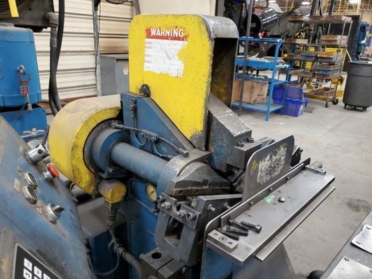 1-1/2" Teledyne Pines #1-1/2", vertical hydraulic tube bender,.065"wall thickness, #14237J - Image 7