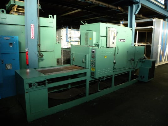 18" width x 14" H x 120" L heated, Grieve Continuous Belt Conveyor Oven, Electric, 500&deg;F - Image 1
