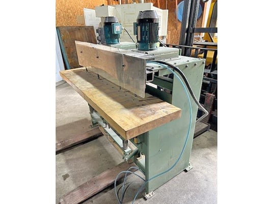 12 Spindle, Novy #1872V, Multi Spindle Vertical Boring Machine, 18" x 72' Table Hardwood, 0"-6" table stroke - Image 3