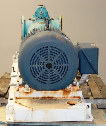 Leistritz #L2NG-116/180-AHGKI-G, Screw Pump and Motor Pump, 8" X 8", W/ Skid Carbon Steel, Used - Image 3