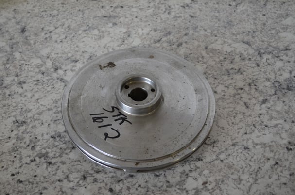 Sundyne Kontro, Pump Impeller, 8-3/4" Diameter, Stainless Steel 316 Stainless Steel, 8/3398, NEW - Image 1