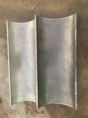 Brown, Pulper Finisher Screen, .045, 3712" L, 15" W, 3712" height, 20 lbs. - Image 5