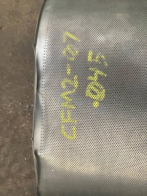 Brown, Pulper Finisher Screen, .045, 3712" L, 15" W, 3712" height, 20 lbs. - Image 6