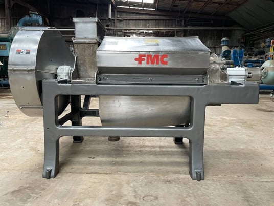 FMC #75B, Pulper Screw Extractor/Finisher, 15 HP, 75-100 GPM, 1760 RPM, 280/460 V. - Image 3