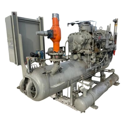 200 HP FES 3160GM, Rotary Screw Compressor Package, 230/460 V, FES Micro III Control Panel - Image 2