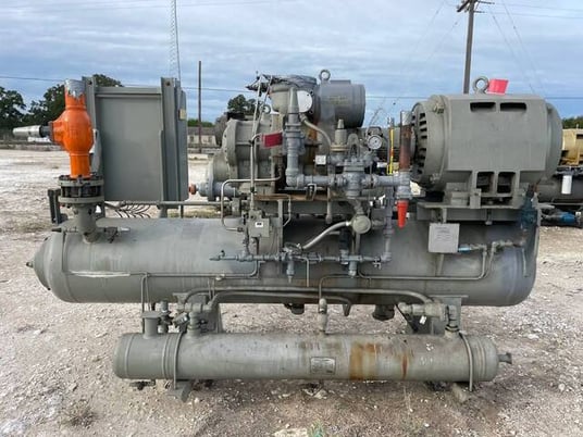 200 HP FES 3160GM, Rotary Screw Compressor Package, 230/460 V, FES Micro III Control Panel - Image 7