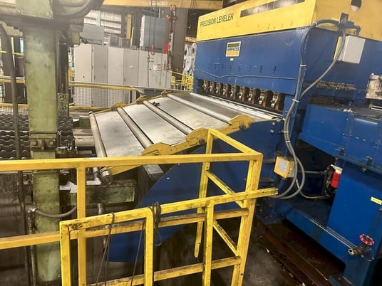 70000 lb. Automatic Feed, Servo feedline w/Her-Voss lever, 72" capacity,.023"- .128" thickness - Image 3