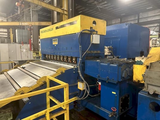 70000 lb. Automatic Feed, Servo feedline w/Her-Voss lever, 72" capacity,.023"- .128" thickness - Image 4