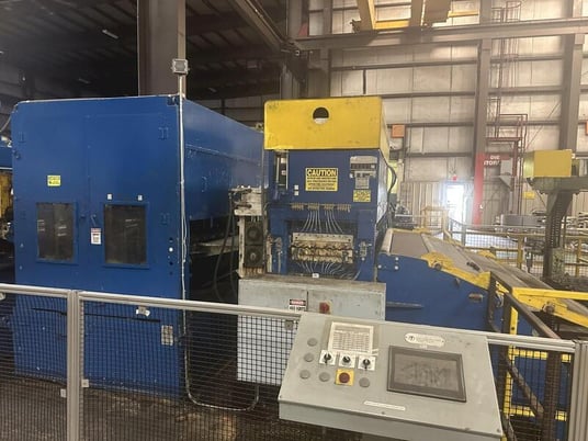 70000 lb. Automatic Feed, Servo feedline w/Her-Voss lever, 72" capacity,.023"- .128" thickness - Image 5