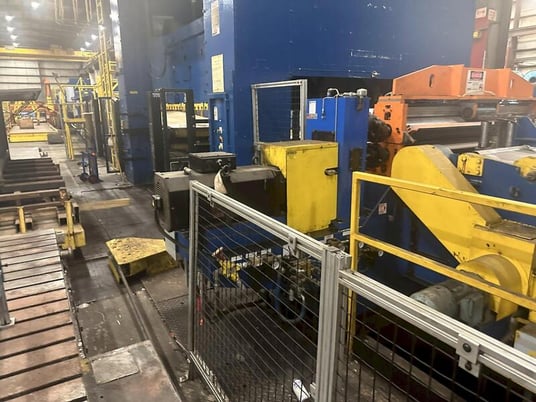 70000 lb. Automatic Feed, Servo feedline w/Her-Voss lever, 72" capacity,.023"- .128" thickness - Image 8