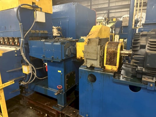 70000 lb. Automatic Feed, Servo feedline w/Her-Voss lever, 72" capacity,.023"- .128" thickness - Image 9