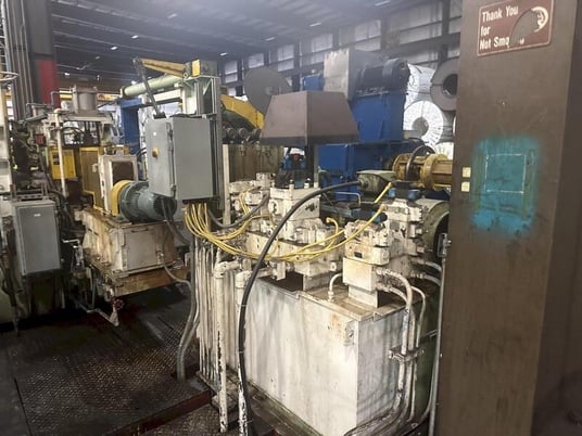 70000 lb. Automatic Feed, Servo feedline w/Her-Voss lever, 72" capacity,.023"- .128" thickness - Image 10