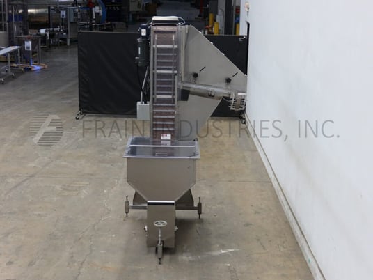 Pack West #CESF, automatic Stainless Steel water fall style capacity elevator / feeder & sorter, 50-300 caps - Image 3