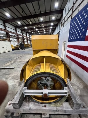 5000 KVA, 1800 RPM, ABB, generator end, 13800 Volts, 2016 - Image 4