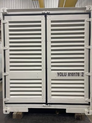 40' High cube sound attenuated power module containers, 3" side wall insulation, new (6 available) - Image 5